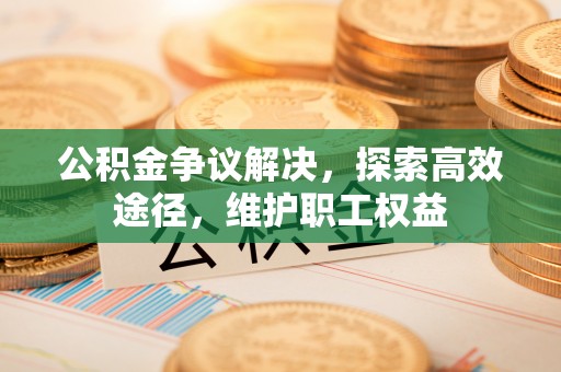固原公积金争议解决，探索高效途径，维护职工权益