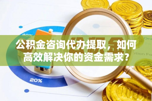 固原公积金咨询代办提取，如何高效解决你的资金需求？