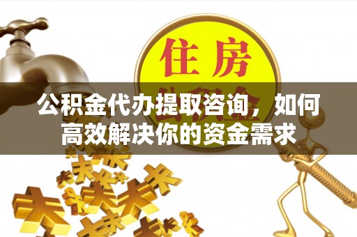 固原公积金代办提取咨询，如何高效解决你的资金需求