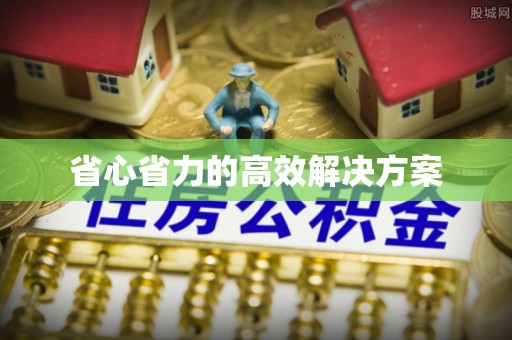 固原省心省力的高效解决方案