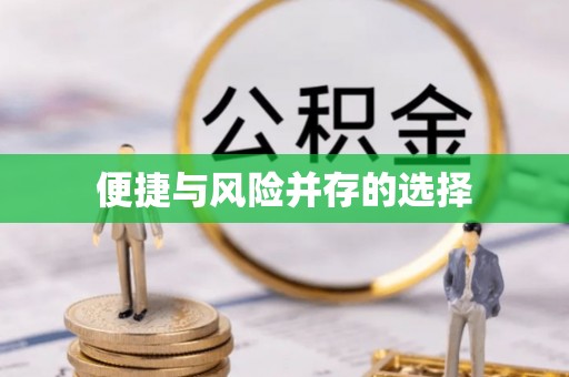 固原便捷与风险并存的选择